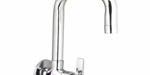 KCS Brass Wall Flange Sink Cock