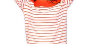 Girls Round Neck Top with Zip