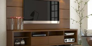 Wooden TV Wall Panels