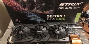 ASUS GeForce GTX 1080 8GB ROG STRIX Graphics Card