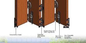 Wooden Sliding Folding