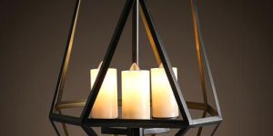 Wrought Iron Ceiling Lamp