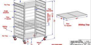 Clean Room Cooling Trolley