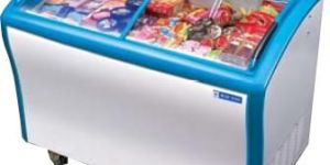 Blue Star Glass Top Chest Freezer