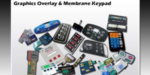 Graphic Overlay Membrane Keypad