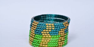 Green Glass Bangle