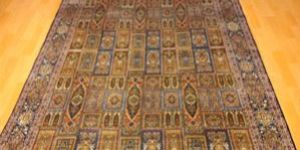 Silk on Cotton Carpets