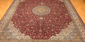 Silk on Silk Carpets