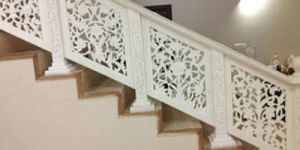 Stone Jali Railings