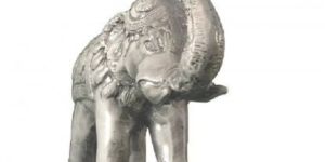 Aluminum Handcrafted Elephant Table