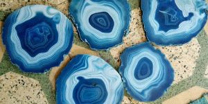 Agate Coasters Slices