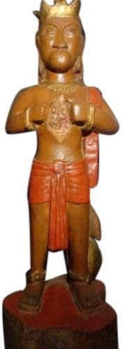 Wooden Hanuman Statue