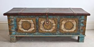 Wooden Blanket Box (Trunk)