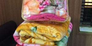 Floral Mink Blankets