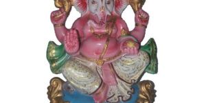 COLOURFUL LORD GANESHA STATUE