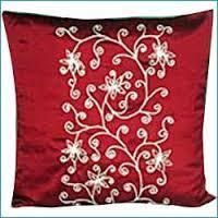 Embroidered Cushion Cover
