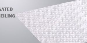 PVC Laminated Gypsum Ceiling Tiles