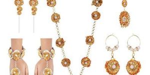 Gota Patti Jewellery Set