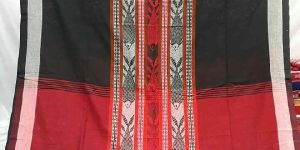 Fish Motive Cotton Sarees