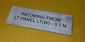 Aluminium Name Plates