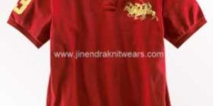 Half Sleeves T-shirt (red Colour)