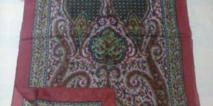 Kashmiri Silk Scarves Printed