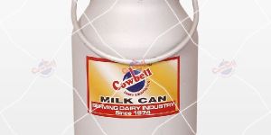 Cowbell Aluminium Milk Can Capacity 10 Ltr.
