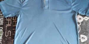 Blue Half Sleeve Polo T-Shirt