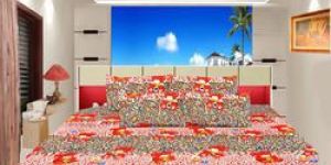 3D Bedsheet with Pillow Covers