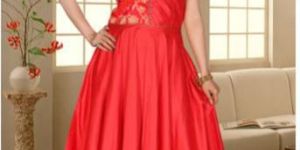 Ladies Silk Gown