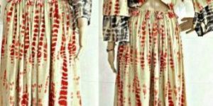 Rayon Gown