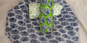 Cotton Malmal Kalamkari and Mughal Butta Suits with Chiffon Dupatta