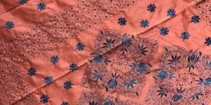 Soft Silk with Kantha Work Sarees