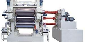 FOUR ROLL CALENDER FOR FABRIC