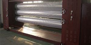 THREE ROLL CALENDER FOR FABRIC