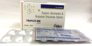 TRYPSIN + BROMELAIN +RUTOSIDE Tablets