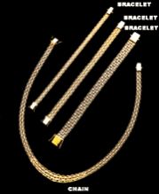 Gold Chains, Gold Bracelets