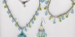 RM-1065 Handmade Glass bead Jewellery
