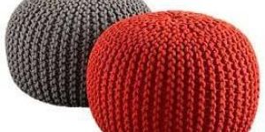 Item Code : KP 002 Knitted Pouf