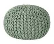 Knitted Pouf