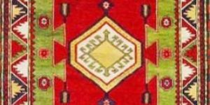 Wool Embroidered Multicolor Hand Knotted Carpet