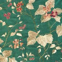 Embroidered Silk Fabric
