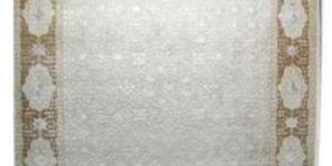 Hand Knotted  Wool & Silk Carpet -05