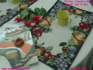 Table Linen, Tapestry Mats - 13 Tps
