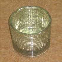 Diamond Glass Tealight Holder