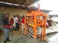 hollow concrete block & paving stone