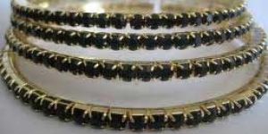 Black Stone Bangles
