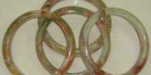 Round Stone Bangles