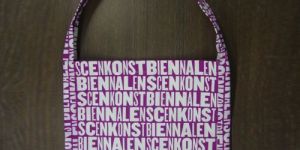 DYED BLUE COTTTON BAG