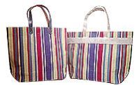 Striped Beach Bag